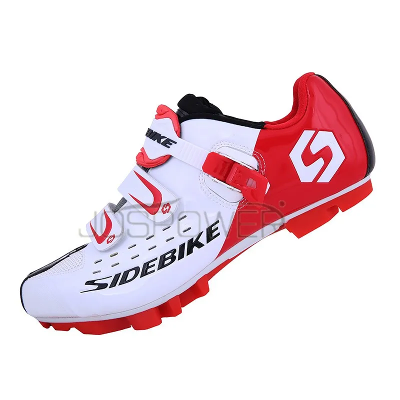 Tfsland профессиональный спортивный велосипед спортивные кроссовки Велоспорт MTB обувь горный велосипед обувь унисекс самоблокирующаяся прогулочная обувь - Цвет: WHITE