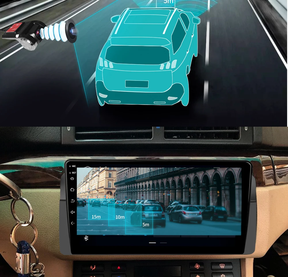 Perfect Kapud  Car Multimedia Player Android 9.0 No DVD Stereo System GPS  Wifi BT SWC Quad Core for BMW E46/M3/Rover 75/MG ZT/3 Series 11