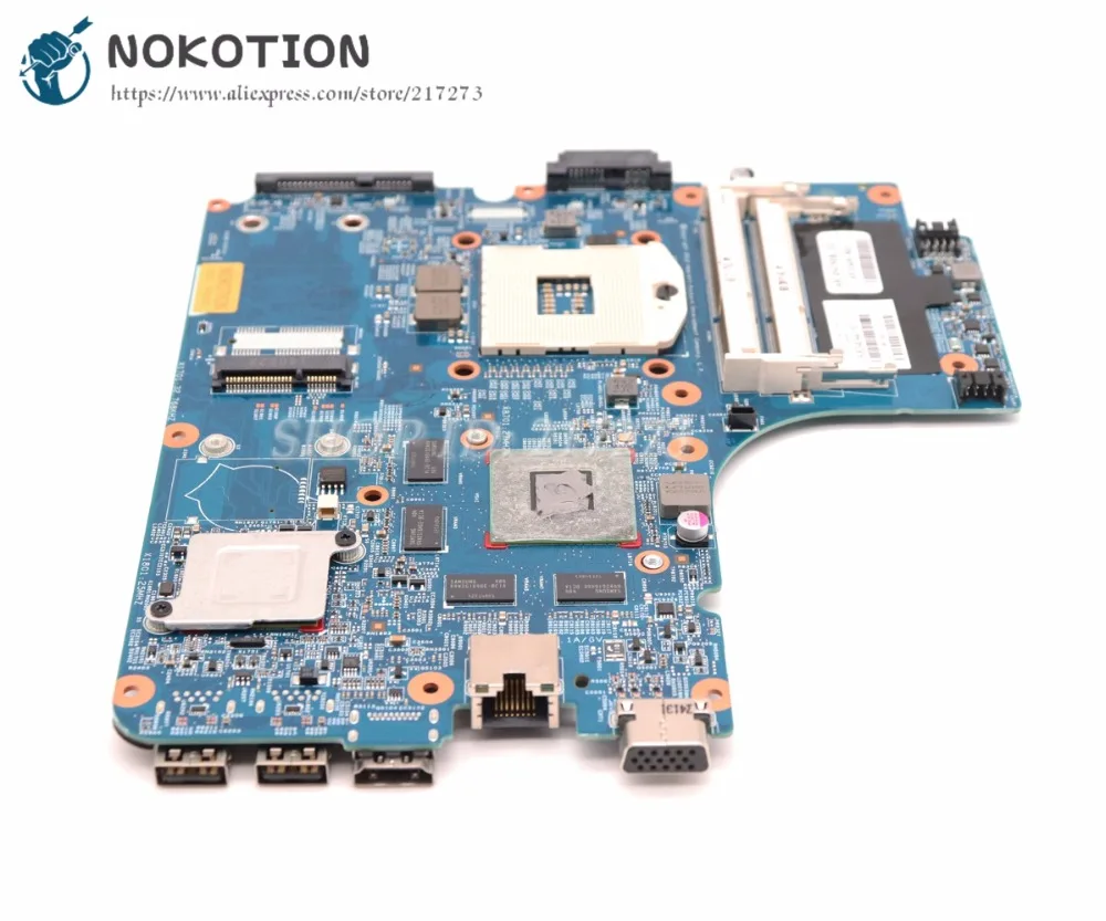 NOKOTION для ноутбука hp probook 4740s 4540s 4440s 4441s материнская плата 683494-501 683493-001 683494-001 HM76 HD 7650M DDR3