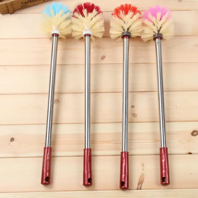 1pcs Stainless Steel Handle Bathroom Toilet Brush Replacement 1pcs Stainless Steel Handle Bathroom Toilet Brush Replacement Cleaning Home Bath Cleaner