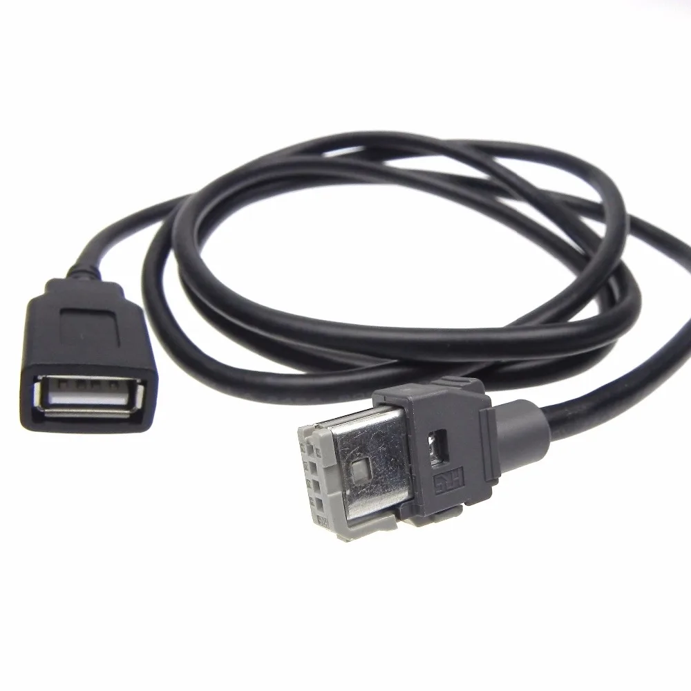 

10pcs High Qulity Peugeot original USb line RD45 307 408 407 508 c4 C5 original USB cable total length 1.5m