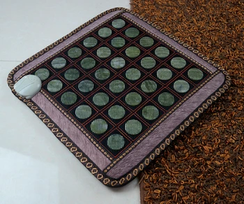 

Wholesale+ Free Shipping for Jade Heat Seat Pad Jade Care Electric Heated Cushion Physiotherapy Cushion Jade Massage Pad 45*45CM