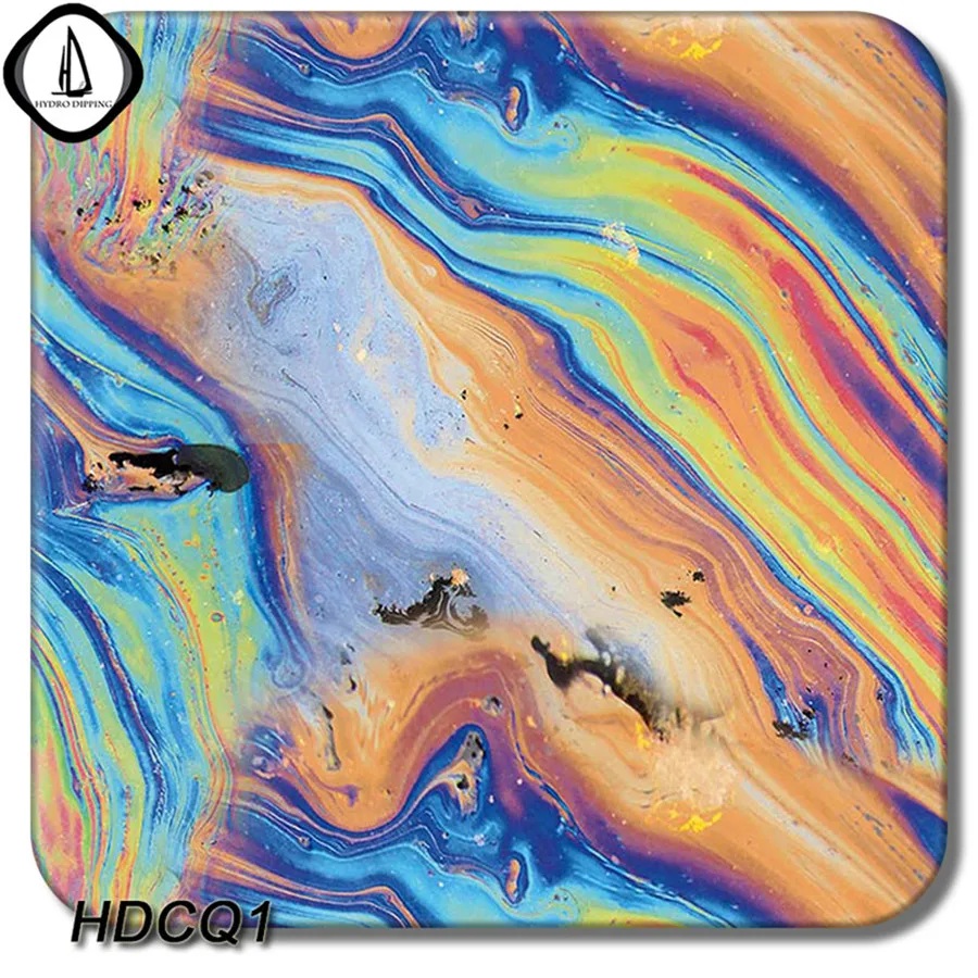 HDCQ1 0.5*1M Ink painting Hydro Dipping Film liquid image Water Transfer Printing Hydrographics