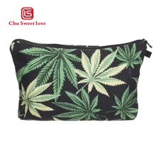 Women Printing Leaves Cosmetic Bags Girl Makeup Organizer Bag Pouch Cosmetic Bag Necessaries Makeup Cases Beauty Toiletry Bag deanfun 3d printing pug cosmetic bags women travelling makeup organizer necessaries dropshipping 50905