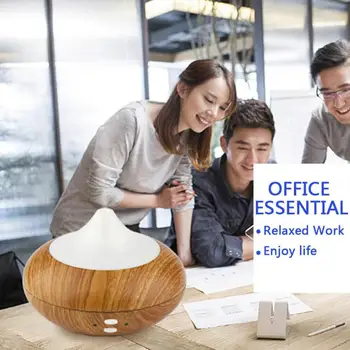 

210ml Wood Grain USB Air Humidifier Essential Oil Diffuser Aroma Mist Maker for Home Office Air Humidifier
