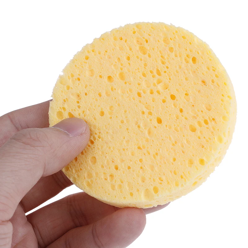 4pcs Face Wash Sponge Useful Soft Puff Face Makeup Remover Cleansing Washing Sponge Pad  Facial Care Tools New