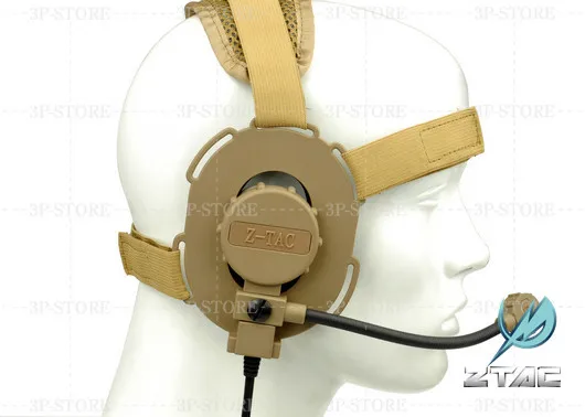 Z-TAC Z 029 BK/DE гарнитура наушники новейшие продукты Bowman EVO III Headset тактический гарнитура