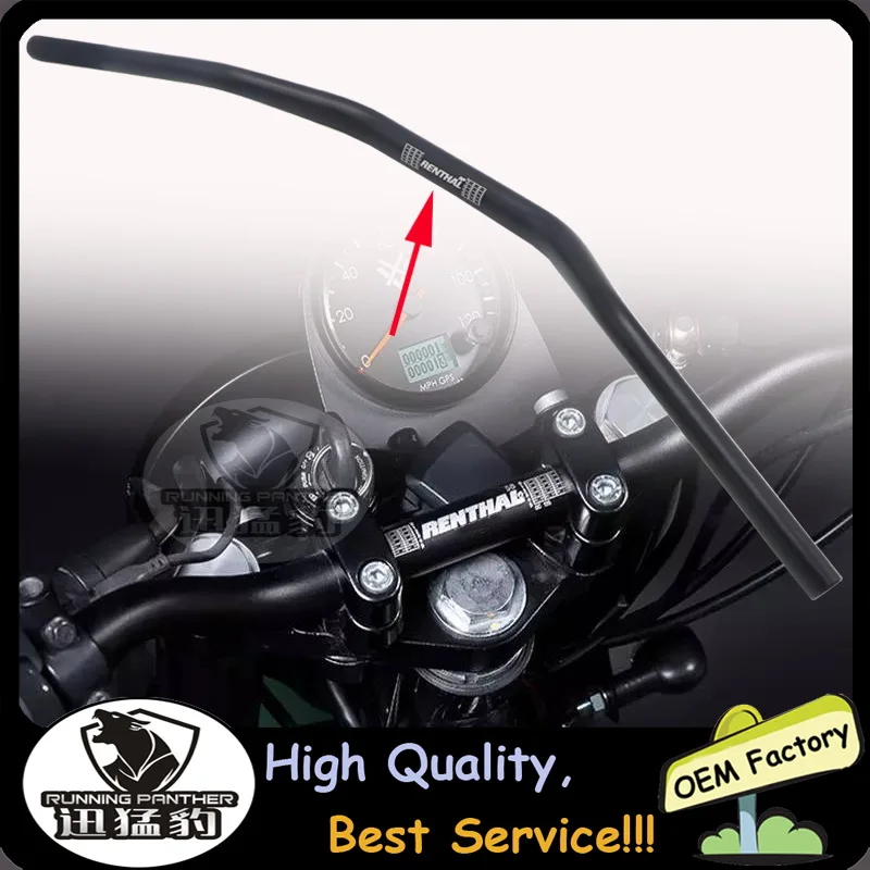 

Black Renthal 1 1/8" Bar 28mm Handlebars Handle Bar For Motorcycle Motocross Pit Dirt Bike ATV KTM CRF YZF KLX RMZ EXC