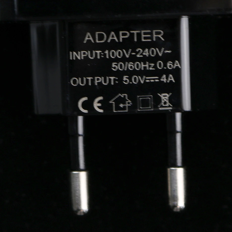 5V 1A Мульти USB зарядный адаптер 4 зарядное устройство ЕС мобильный телефон для iPhone