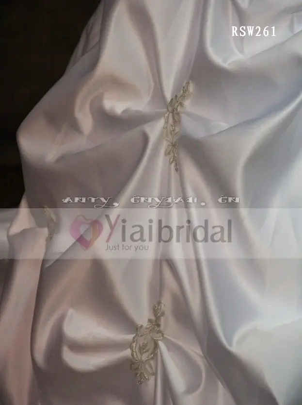 RSW261 свадебное платье без рукавов милое ТРАПЕЦИЕВИДНОЕ длинное|wedding gowns|sleeveless wedding