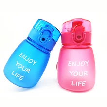 300ML My Water bottle Sports Kid Adult Cartoon Lovely Eco-friendly With lid Straw Plastic Shaker Drink bottle BPA Free