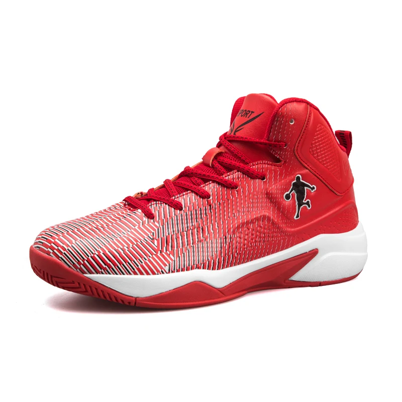 

Couple Jordan Basketball Shoes Men High-top Buffering Basketball Sneakers Man Air Cushion Sneakers Breathable Sport Shoes Unisex