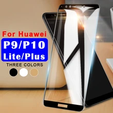 Защитное стекло для huawei p10 lite закаленное стекло p9 p 9 10 plus светильник p10lite Защитная пленка для экрана huawey hauwei 10 p 9 p