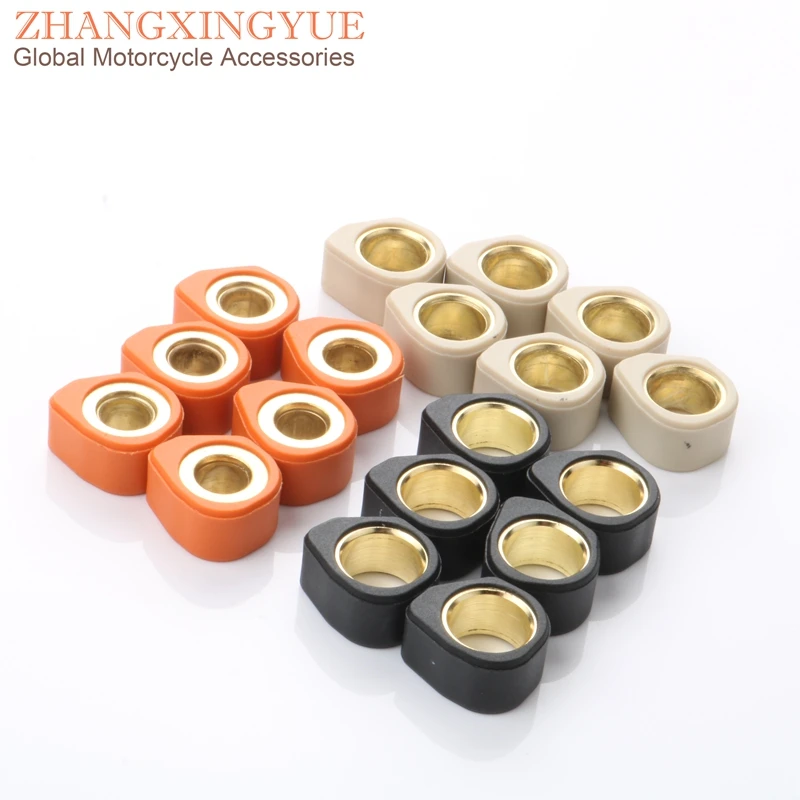 Performance Variator Roller Weights 9gram 11gram 15.5gram 20x12mm for YAMAHA Maxster Majesty 125/150 Vino X-City X-Max Zuma 125 |