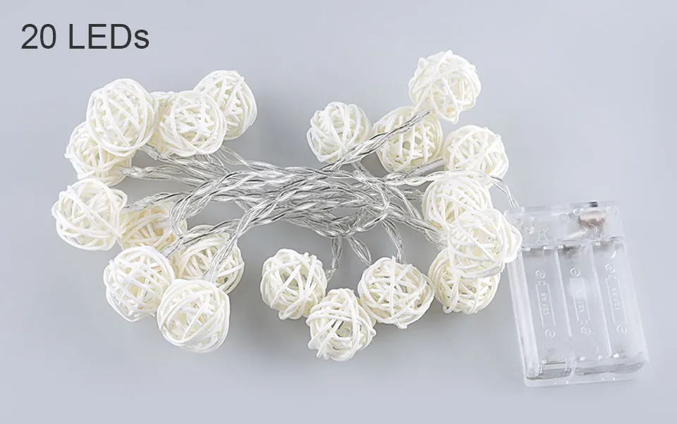 LED Rattan Balls Lights Led String Fairy Holiday Christmas Lights Outdoor Guirlande Window Lumineuse Exterieur Luces Decorativas (15)