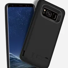 6500 мАч ударопрочный аккумулятор зарядное устройство чехол для Samsung Galaxy S8 S9 Plus Note 8 Внешний аккумулятор зарядное устройство крышка