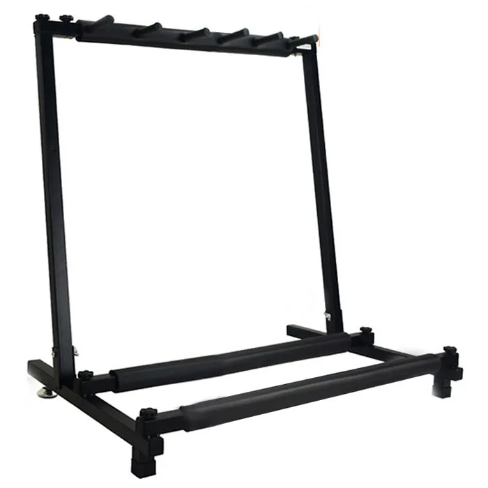

New 5 Way Multi Folding Guitar Rack Stand by Chord For Electric Bass Acoustic