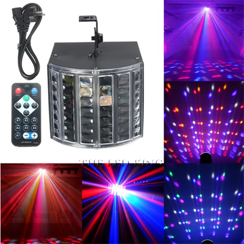 New Professional LED Stage Lights Wireless Remote 18W RGB ...