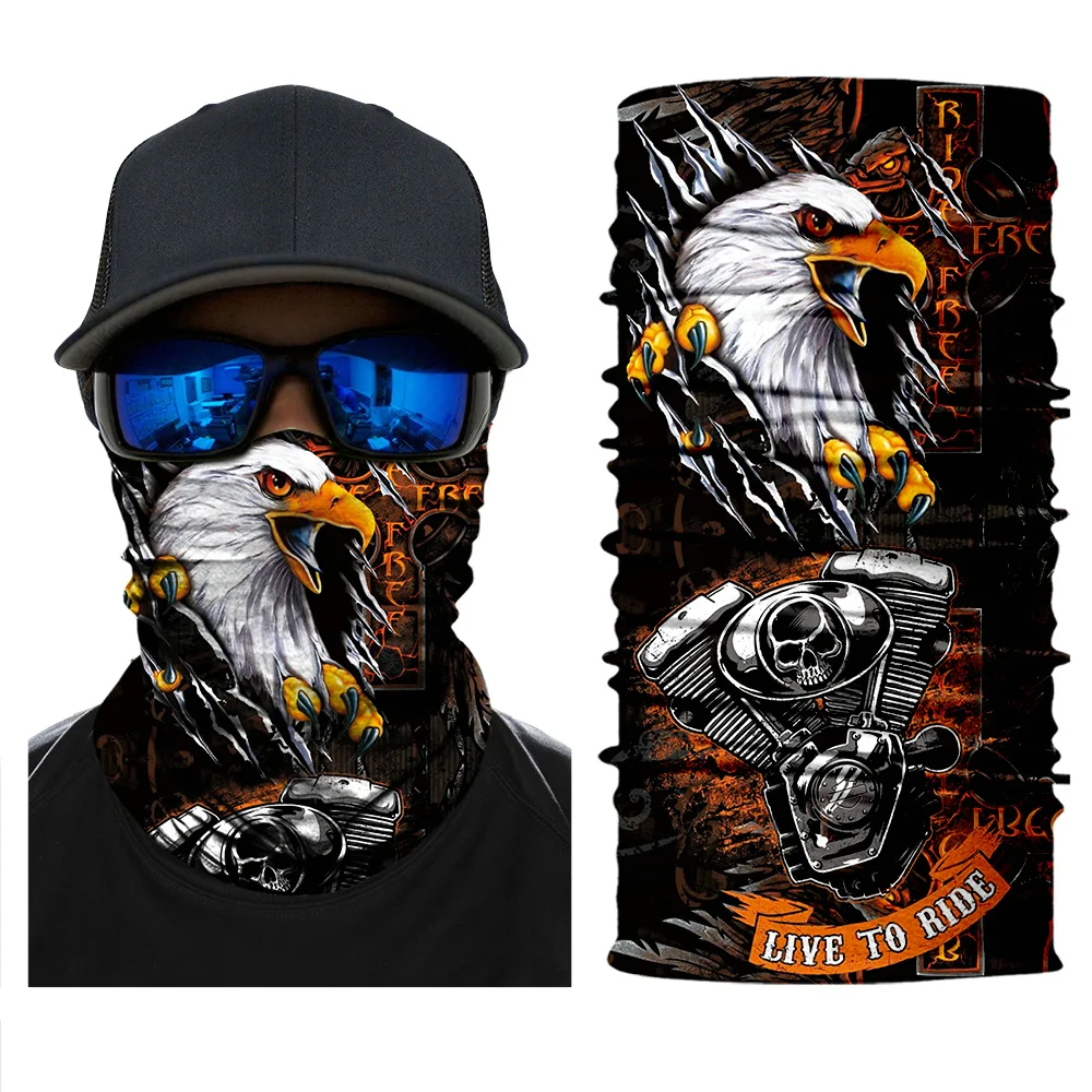 PL180526 motorcycle face mask skull face shield