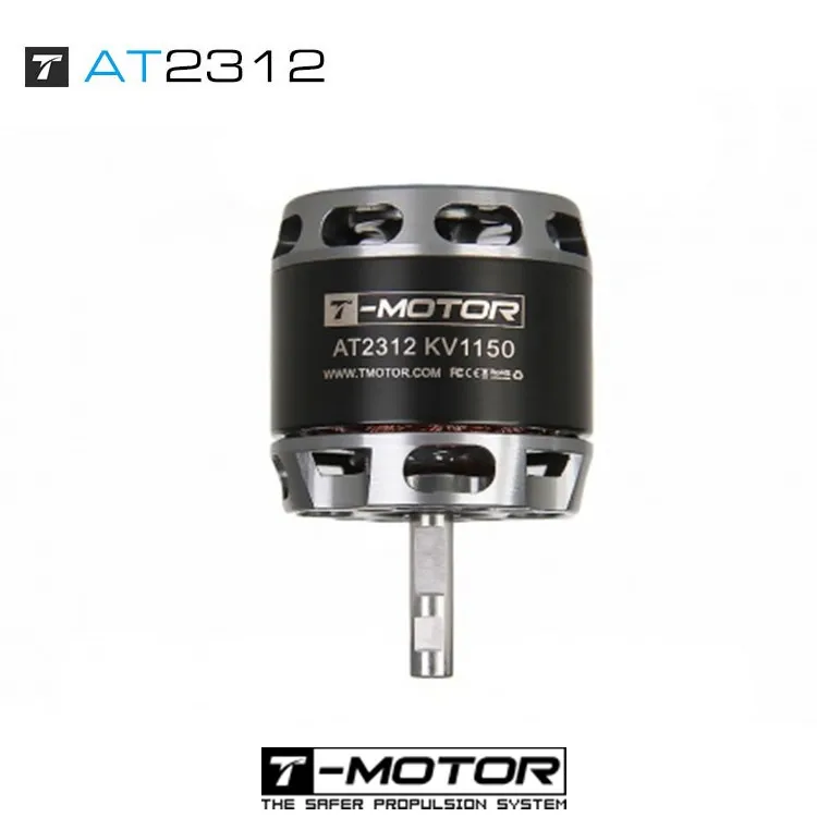 Бесщеточный мотор AT2312 1400KV 1 шт. длинный вал 2-4S внешний ротор мощный для