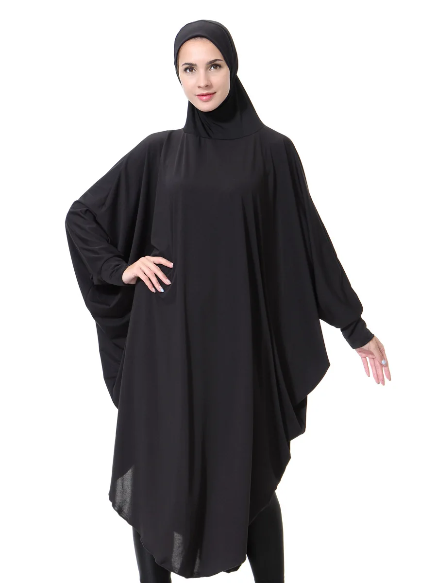 coverage islamic black cloak hijabs abayas muslim long dress for