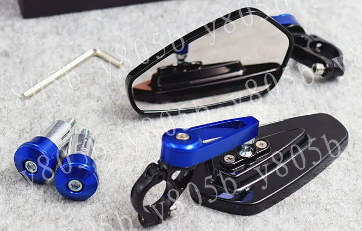 Мотоцикл 7/" 22 мм Бар Конец Зеркала для Suzuki SV650/S SV1000/S GSR600 GSX650F GFV650 GSXR 1300R Hayabusa GSXR1100 TL1000