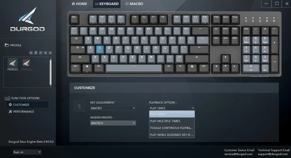 Механическая клавиатура durgod 104 Телец k310 с помощью переключателей cherry mx pbt doubleshot keycaps коричневый синий черный красный серебристый переключатель