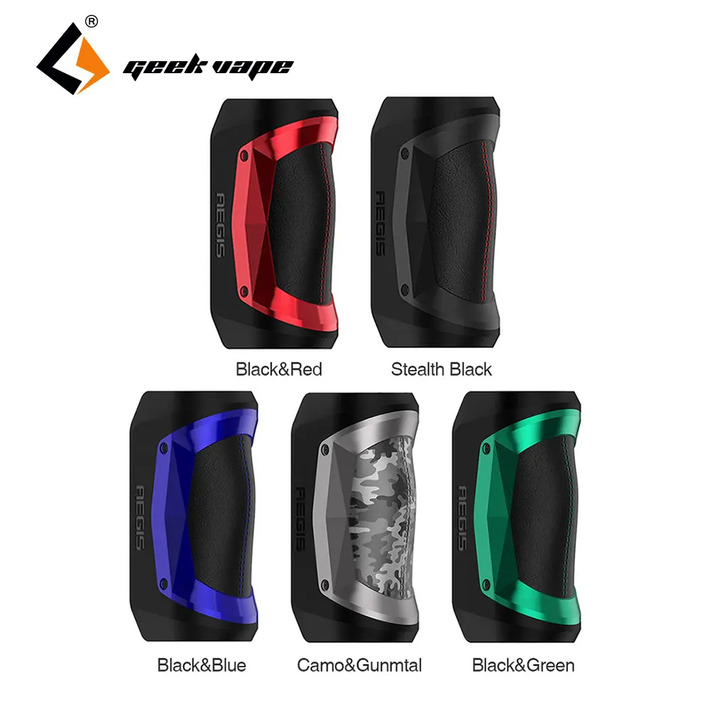 

Free Tank!!! New Geekvape Aegis Mini 80W TC Box MOD Built-in 2200mAh Battery Max 80W Output Electronic Cigarette Vape Box Mod