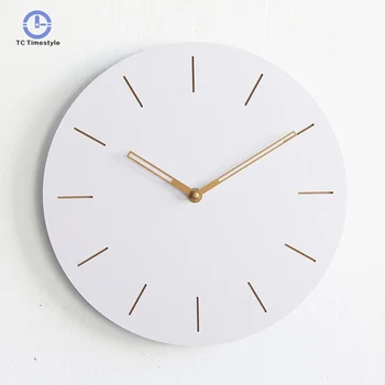 

Digital Wall Clock Simple Modern Design Nordic Brief Watches For Bedroom 3d Wooden Home Decor Silent 12 Inch Wall Clocks