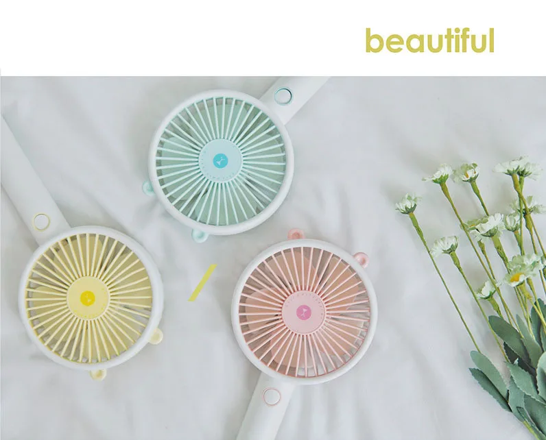 YOUPIN 3Life 313 USB Charging Mini Handheld Portable Fan Low Noise Brushless Mute Motor 2000mAh Battery Capacity