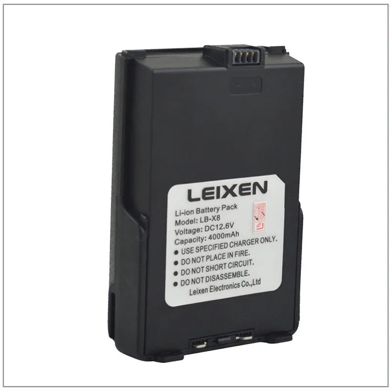 LEIXEN аккумулятор DC12.6V 4000mAh литий-ионный аккумулятор для LEIXEN NOTE 25W Портативный FM Walkie Talkie