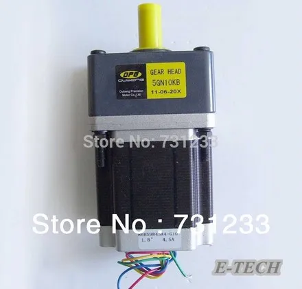 

2pcs/lot 3:1, 5:1, 7.5:1, 10:1 NEMA 34 Motor stepper motor 98 mm Length Nema34 stepper reducer
