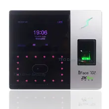 DHL Контроль доступа распознавание лица нейронные сети ZK IFACE 702 поддержка 500 лица+ 2000 отпечаток пальца арабский доступен