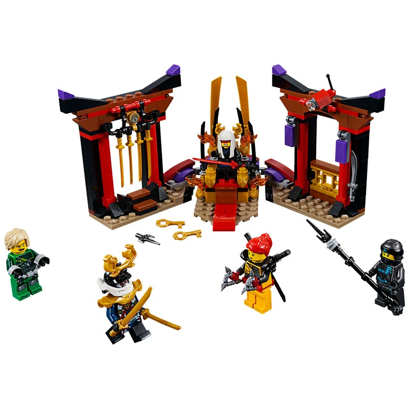 New Release For 2018! 70651 LEGO Ninjago Throne Room Showdown 221 Pieces Age 6