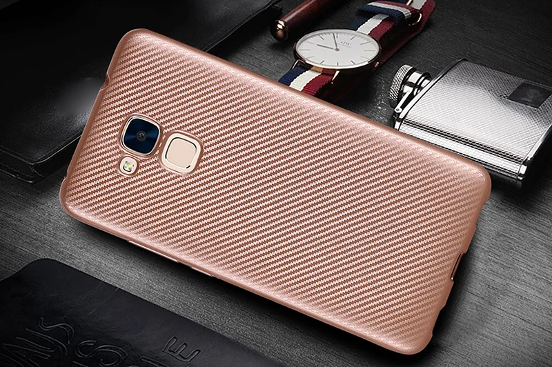 carbon fiber silicone huawei honor 5c  (9)