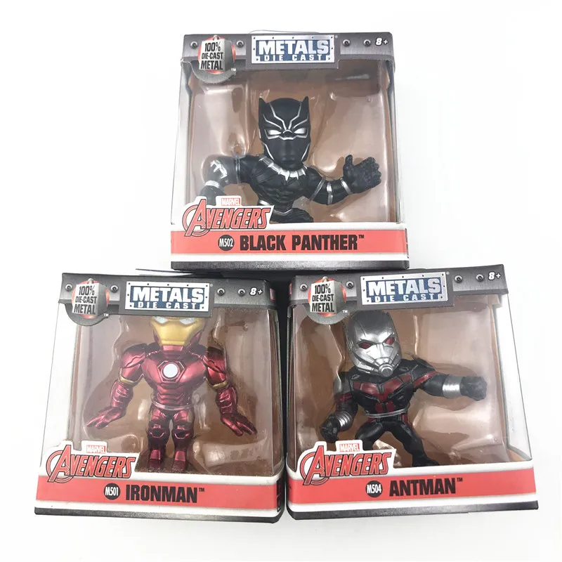 

JADA 2.5'' Figure Model Toys Captain America,Black Widow,Iron Man Diecast Metal Figure Model Toy For Gift,Kids,Collection