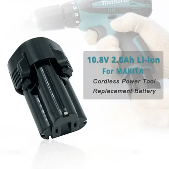 

1PCS 10.8V 2.0 Ah Rechargeable BATTERY FOR MAKITA LCT204 DF330D TD090D 2000mAh 10.8V Li-ion BL1013 Lithium Power Tools
