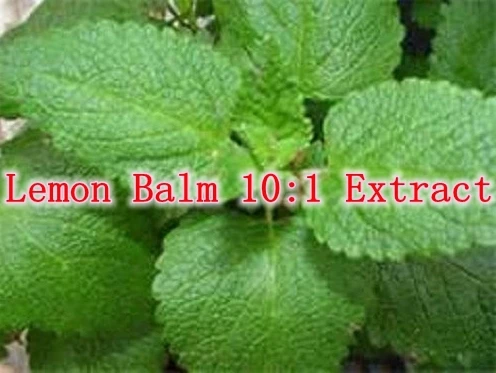

1 Pack High Quality Lemon Balm 10:1 Extract 500mg x 100caps free shipping