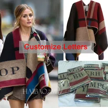 

Oversized Sweater Cardigan 2014 Free Shipping European Catwalk Street Snap Knitted Cardigan Plaid Cape Poncho Shawl Women Lady