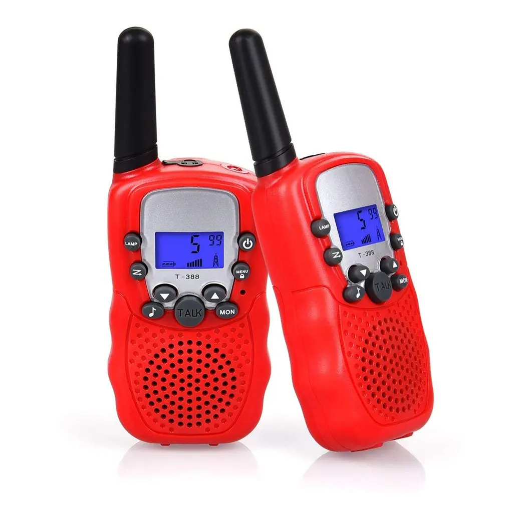 2 шт. мини игрушечная рация дети радио Retevis T388 Дети Родители игровой домофон портативный двухстороннее радио говорящие игрушки на открытом