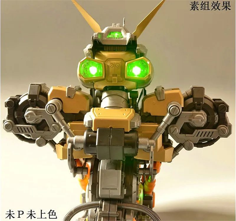 MK модель мотоцикла 1/35 MBF-P01 ASTRAY Золотая оправа Гандам бюст голова со светодиодной подсветкой