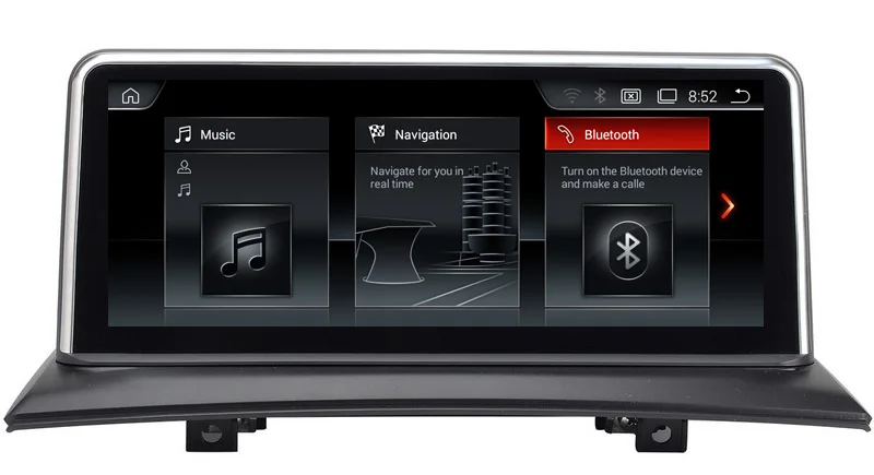 Автомобильный мультимедийный плеер ID6 10 25 дюйма Android 7 1 GPS навигация для BMW X3 E83 2004