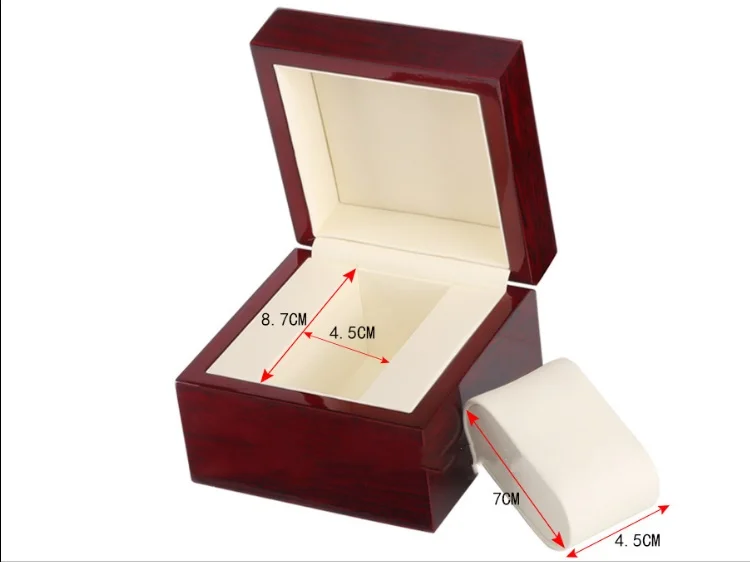 Cherry wooden bangle box design wooden bracelet packaging watch box Jewelry Packaging