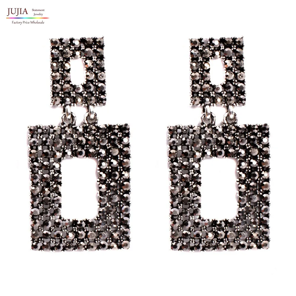 Новое поступление модные женские сережки с кристаллами для женщин для девушек Сережка заводская цена