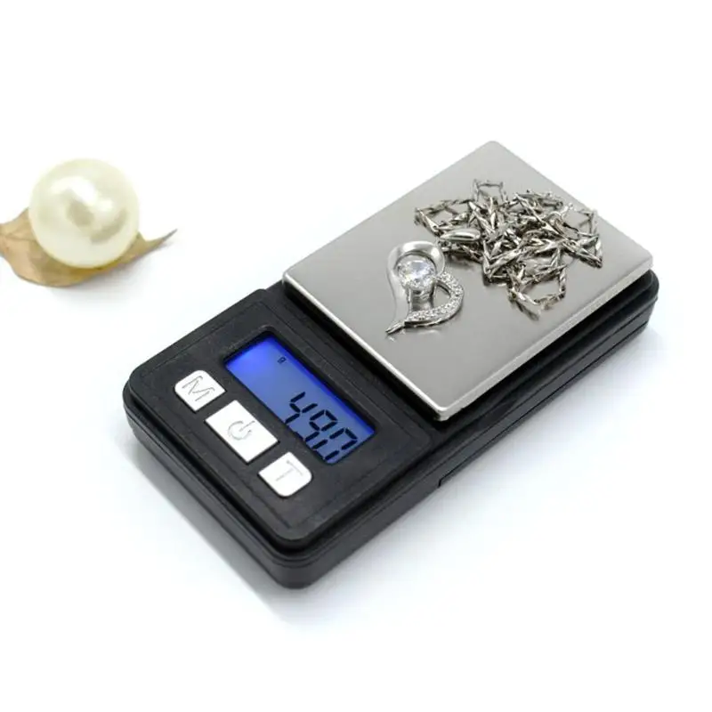 

500g/0.01g di Precisione Tascabile Portatile Digital Scale di Gioielli Peso Balance Grammo Bilancia Da Cucina