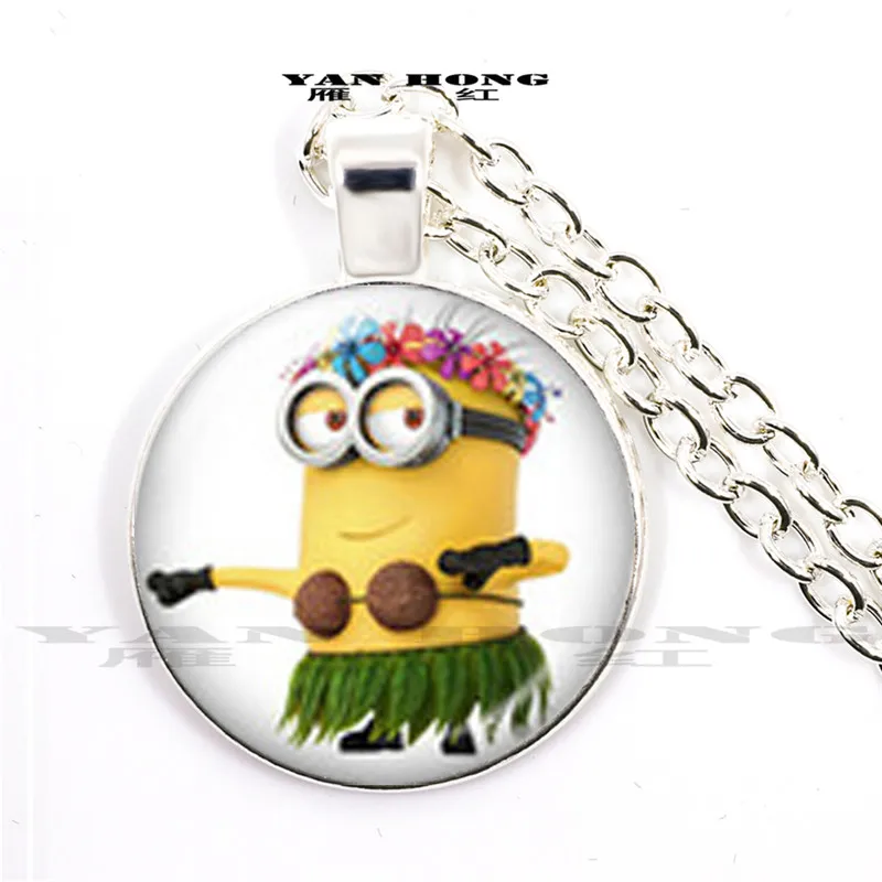 

Big Eye Doll, Necklace 25MM Handmade, Glass Crystal Jewelry