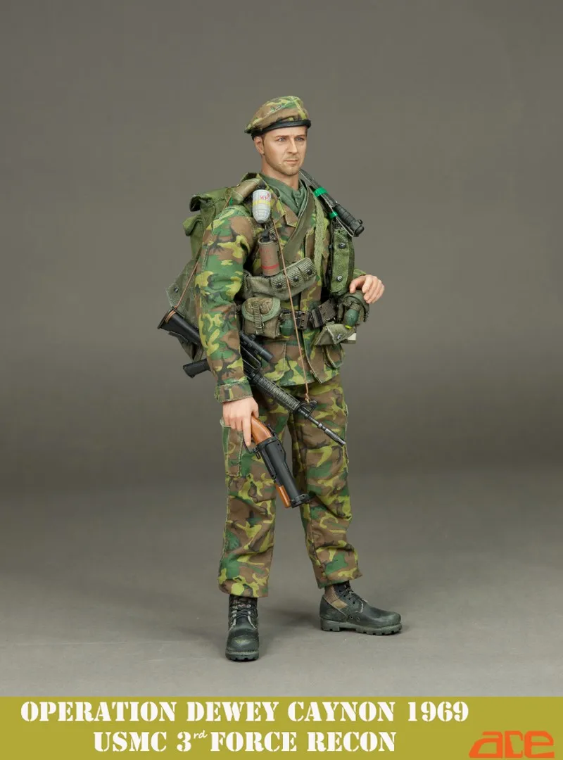 1/6 масштаб фигурка кукла операция Dewey Caynon 1969-USMC 3rd Force Recon Коллекционная 1" фигурка куклы пластмассовые игрушечные модели