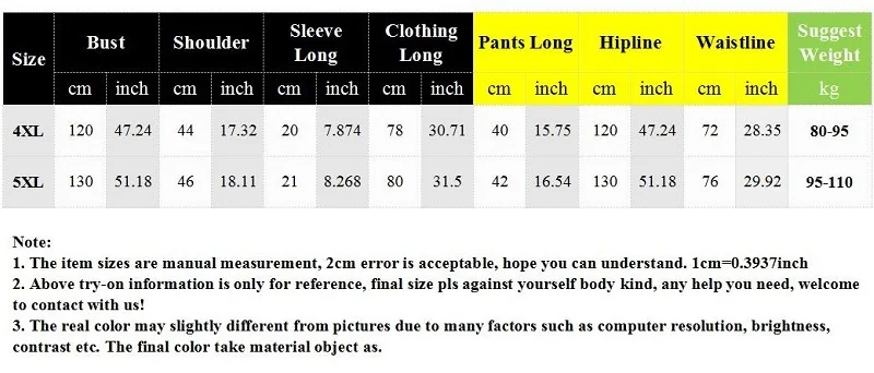 pyjamas set size