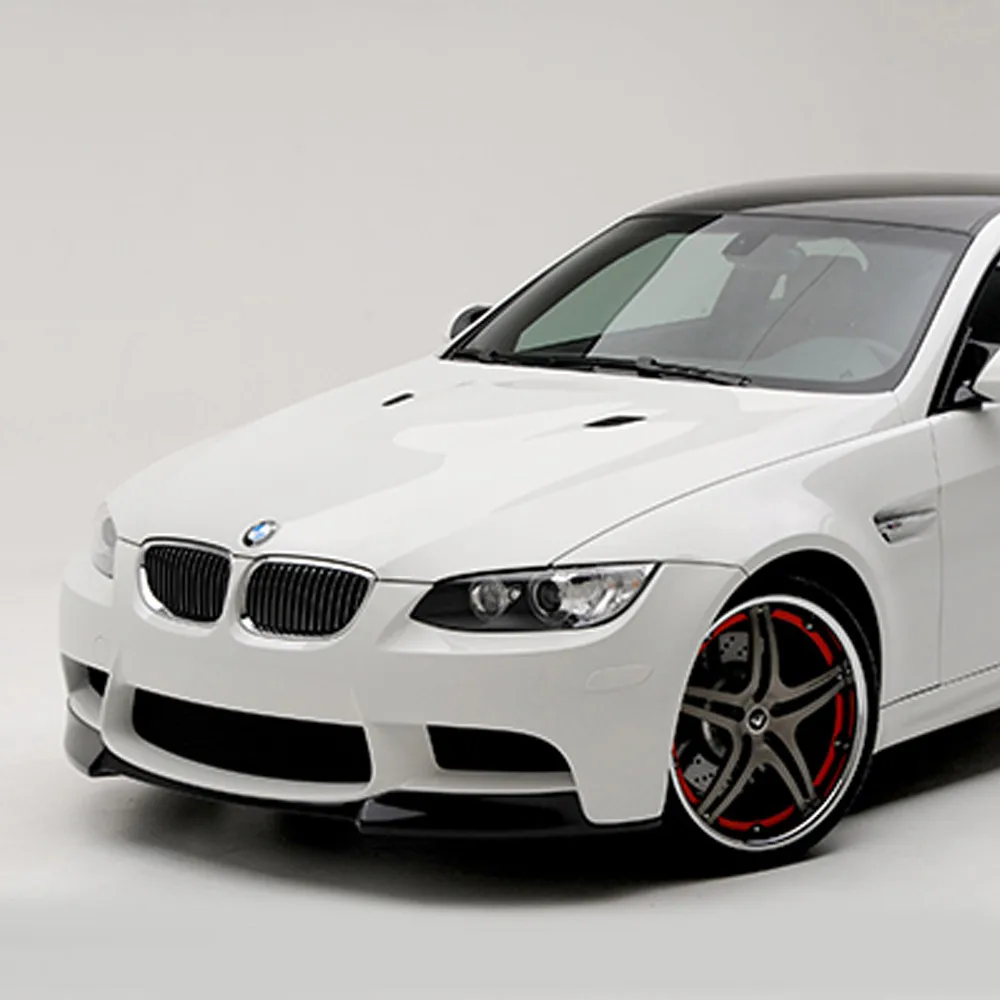 E92 M3 Vorsteiner Стиль корпус из углеродного волокна комплект передний бампер для губ для BMW E92 2006-2013 M3 бампер только