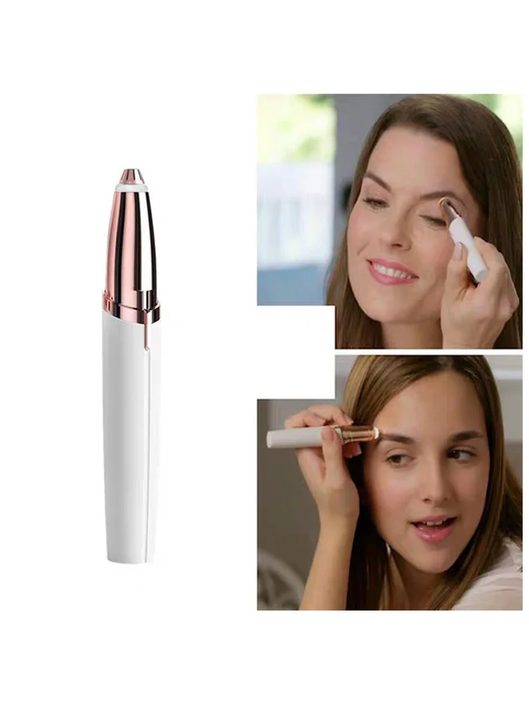 

Electric Face Eyebrow Hair Remover Epilator Mini Eyebrow Shaver Razor Instant Painless Portable Epilator Shaving Eyebrow Trimme